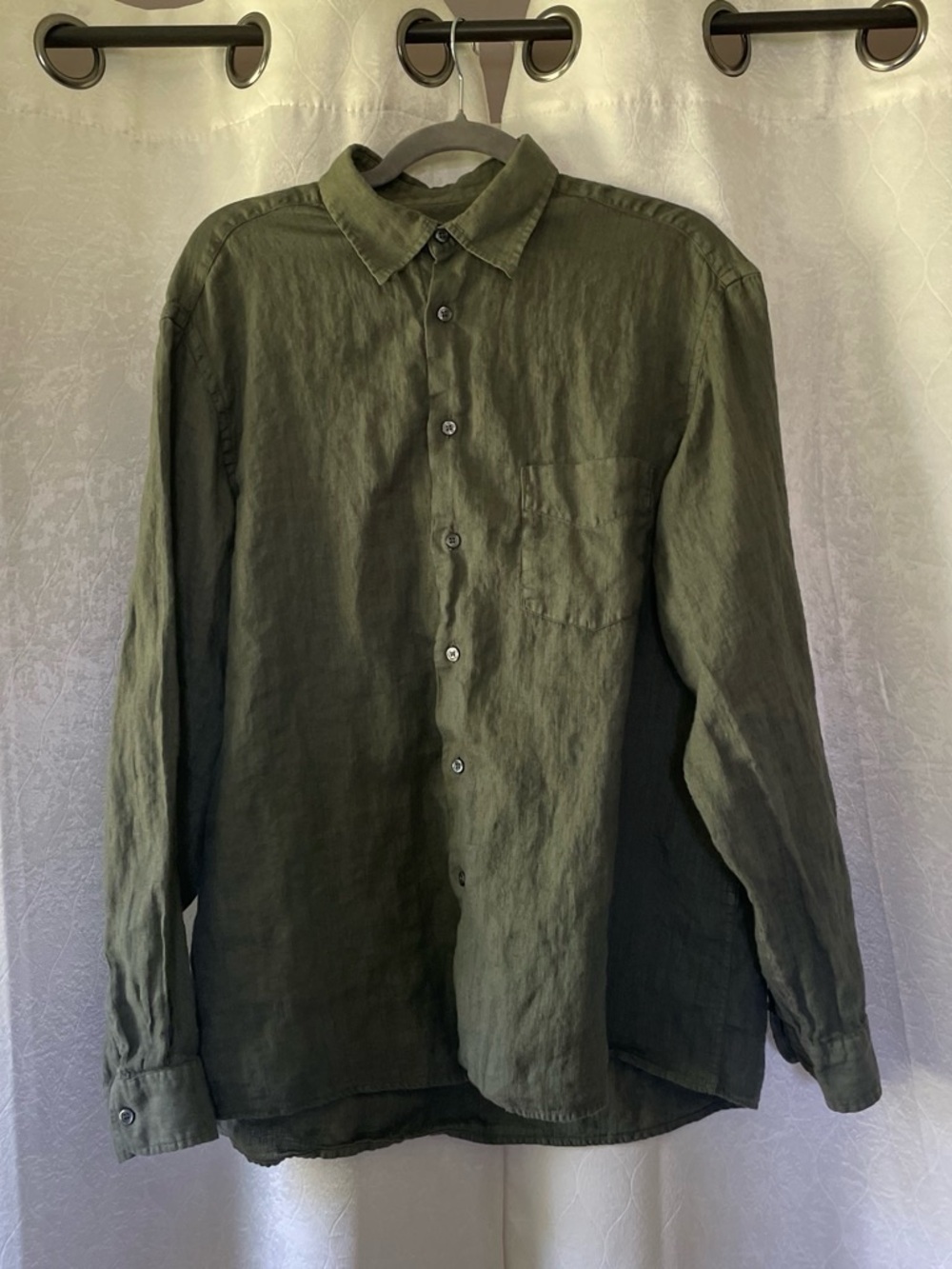 Barney’s linen shirt